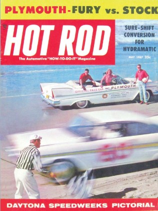 HOT ROD 1957 MAY - NASCAR SPEEDWEEK, DRAGSTER Spcl.